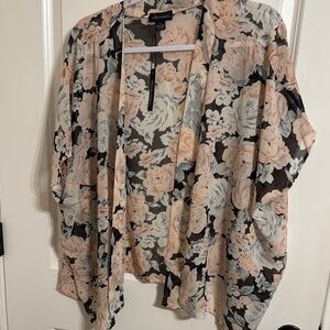 Floral Sheer Kimono